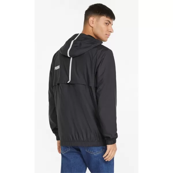  Muška jakna PUMA ESS SOLID WINDBREAKER 847484-01 BLACK PUMA CRNA 
