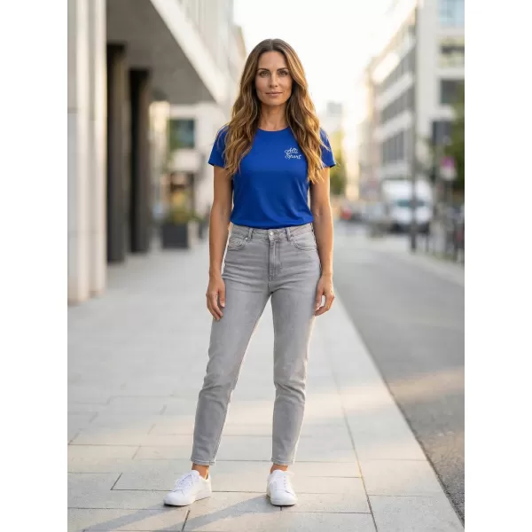  Ženska funkcionalna majica ALTISPORT ALW056140 KRALJEVSKI PLAVA 