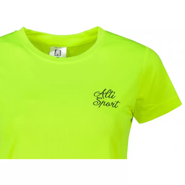  Ženska funkcionalna majica ALTISPORT ALW056140 NEON ŽUTA 