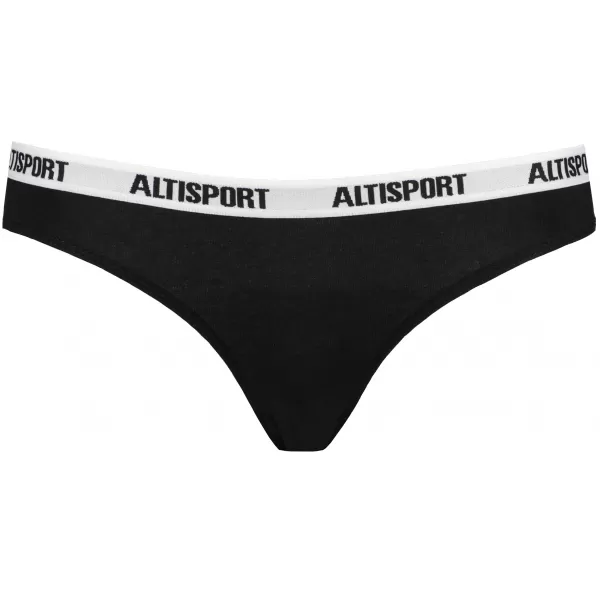  Žensko donje rublje ALTISPORT GERFA LUNX084 CRNO BIJELI 