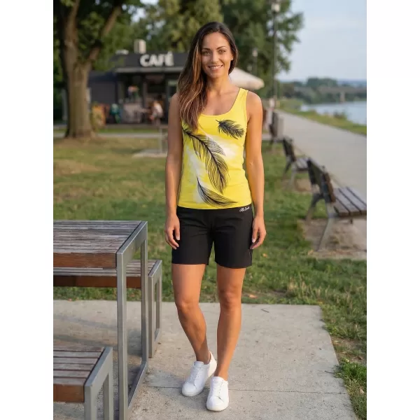  Ženska majica bez rukava ALTISPORT CARRYOVER ALW112136 LIMUN 