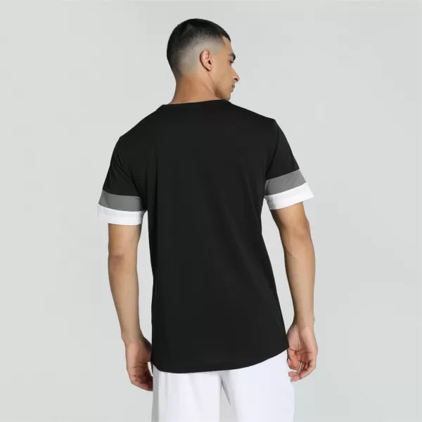  Muška funkcionalna košulja PUMA TEAMRISE JERSEY 704932-03 PUMA CRNI/DIMLJENI BISER/PUMA BIJELI 