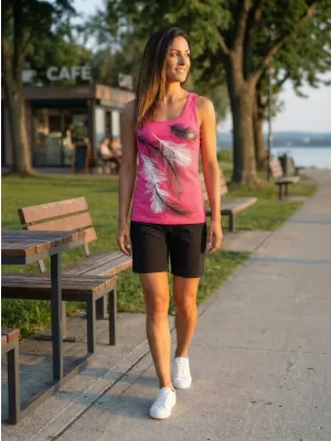 Ženska majica bez rukava ALTISPORT CARRYOVER ALW112136 MAGENTA