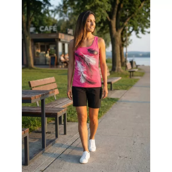  Ženska majica bez rukava ALTISPORT CARRYOVER ALW112136 MAGENTA 