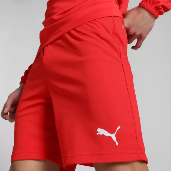  Kratke hlače PUMA TEAMRISE SHORT 704942-01 PUMA CRVENA/PUMA BIJELA 