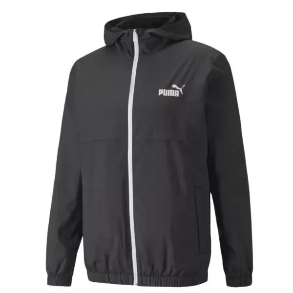  Muška jakna PUMA ESS SOLID WINDBREAKER 847484-01 BLACK PUMA CRNA 