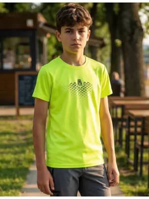 Funkcionalna majica za dječake ALTISPORT ALK148147 VAPNO