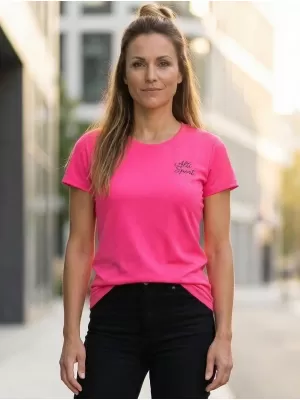 Ženska funkcionalna majica ALTISPORT ALW056140 NEON RUŽIČASTA