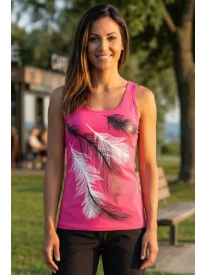 Ženska majica bez rukava ALTISPORT CARRYOVER ALW112136 MAGENTA