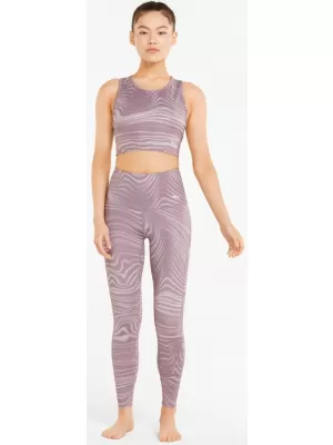 Ženske tajice PUMA STUDIO AOP HW TIGHT 521562-18 PREPELICA