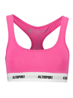 Ženski grudnjak ALTISPORT DAKA LUNX085 RUŽIČASTA