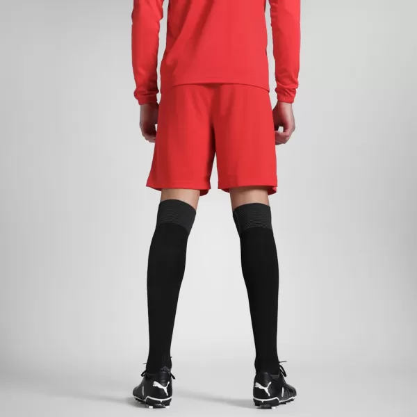  Kratke hlače PUMA TEAMRISE SHORT 704942-01 PUMA CRVENA/PUMA BIJELA 