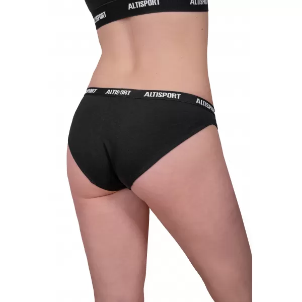  Žensko donje rublje ALTISPORT GERFA LUNX084 CRNO 