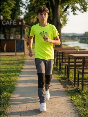 Funkcionalna majica za dječake ALTISPORT ALK148147 VAPNO