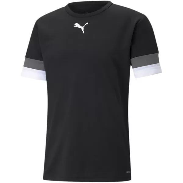  Muška funkcionalna košulja PUMA TEAMRISE JERSEY 704932-03 PUMA CRNI/DIMLJENI BISER/PUMA BIJELI 