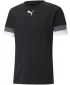 Muška funkcionalna košulja PUMA TEAMRISE JERSEY 704932-03 PUMA CRNI/DIMLJENI BISER/PUMA BIJELI