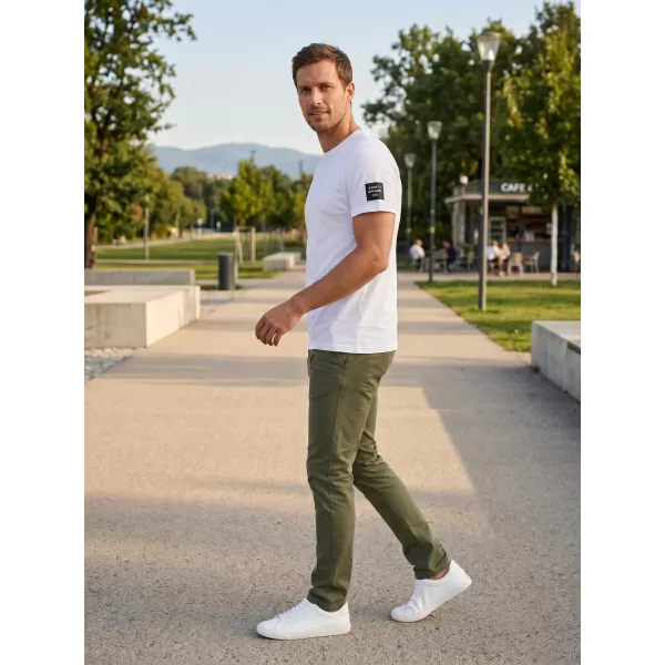  Muška majica kratkih rukava SAM 73 FREDDIE MT 791 BIJELA 