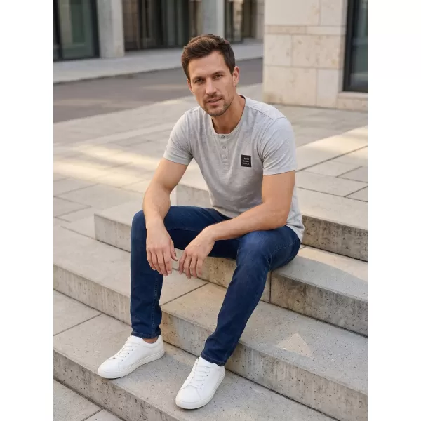  Muška majica kratkih rukava SAM 73 GIDEON MT 804 SVIJETLOSIVA 