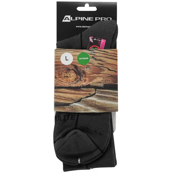  Čarape ALPINE PRO BANFF 2 USCZ039 TAMNO SIVA 