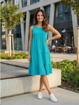 Haljina SAM 73 CHANTAL WZ 810 NEON ZELENA