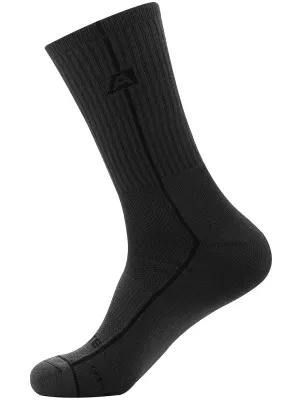 Čarape ALPINE PRO BANFF 2 USCZ039 TAMNO SIVA