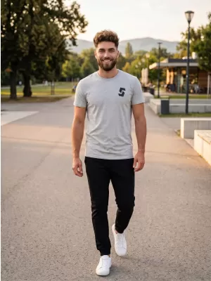 Muška majica kratkih rukava SAM 73 DOUGALL MT 801 SVIJETLOSIVA