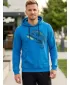 Muški sweatshirt ALTISPORT ALM017AL304 PLAVA