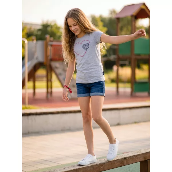  Djevojačka majica s kratkim rukavima SAM 73 ALAINA GT 564 SVIJETLOSIVA 