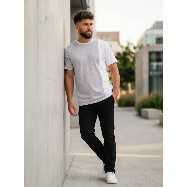 Muška majica kratkih rukava SAM 73 PAUL MT 795 BIJELA 