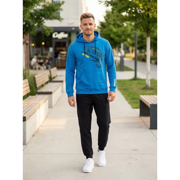  Muški sweatshirt ALTISPORT ALM017AL304 PLAVA 
