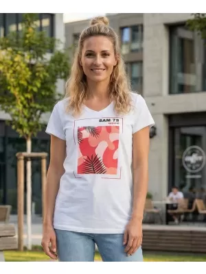 Ženska majica kratkih rukava SAM 73 ILDA WT 855 BIJELA
