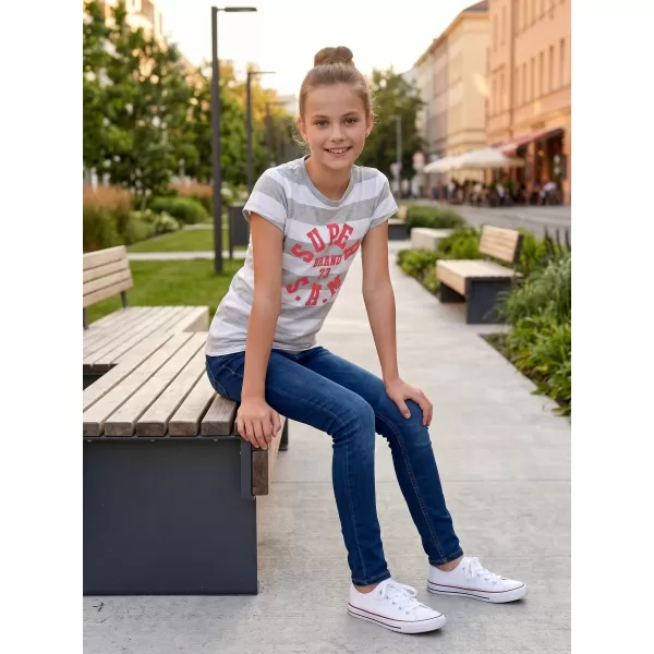  Djevojačka majica s kratkim rukavima SAM 73 SIOBHAN GT 561 SVIJETLOSIVA 