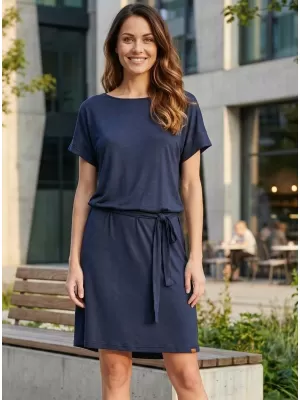 Haljina SAM 73 ALINA WZ 807 TAMNOPLAVA