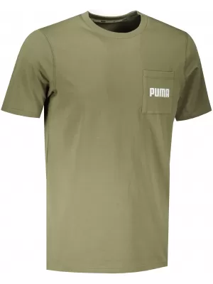 Muška majica kratkih rukava PUMA MODERN BASIC POCKET TEE TAMNOZELENA MAHOVINA