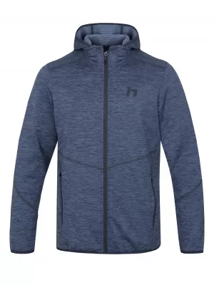 Muški sweatshirt HANNAH DAMAR HOODY PLAVA SJENA MEL