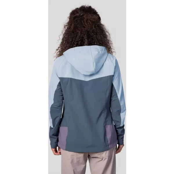  Ženska softshell jakna HANNAH PULLA PLAVA MAGLA/MORSKI PAS 