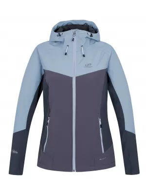 Ženska softshell jakna HANNAH PULLA PLAVA MAGLA/MORSKI PAS