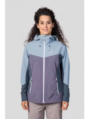 Ženska softshell jakna HANNAH PULLA PLAVA MAGLA/MORSKI PAS