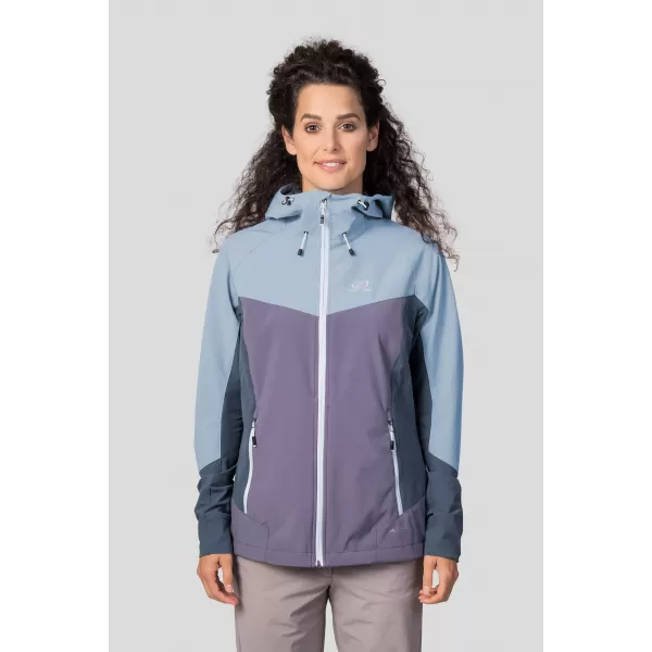  Ženska softshell jakna HANNAH PULLA PLAVA MAGLA/MORSKI PAS 
