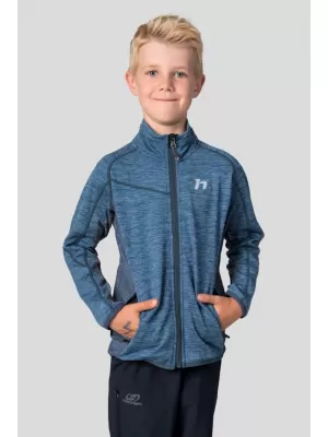 Dječji sweatshirt HANNAH GERY JR PLAVA SJENA MEL