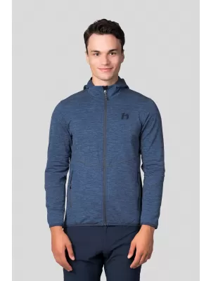 Muški sweatshirt HANNAH DAMAR HOODY PLAVA SJENA MEL
