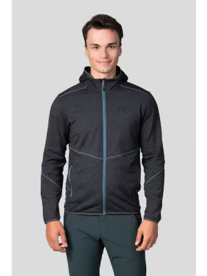 Muški sweatshirt HANNAH DAMAR HOODY TAMNO SIVA MEL