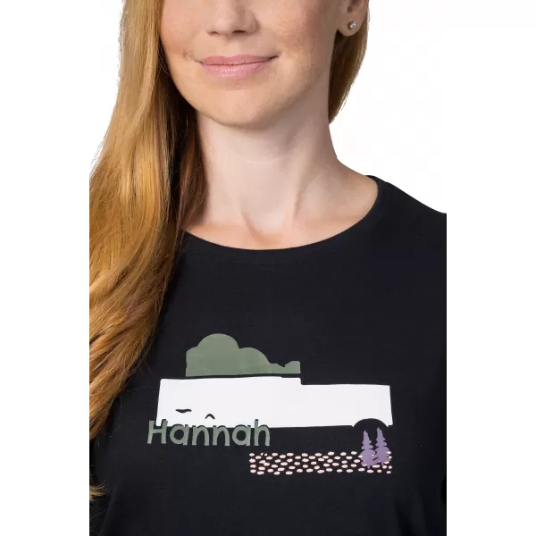  Ženska majica kratkih rukava HANNAH CHUCKI ANTRACIT 