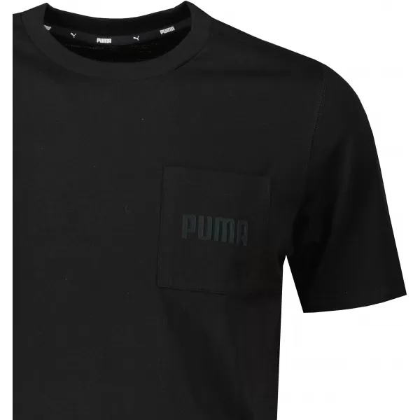  Muška majica kratkih rukava PUMA MODERN BASIC POCKET TEE PUMA CRNA 
