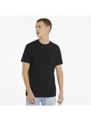 Muška majica kratkih rukava PUMA MODERN BASIC POCKET TEE PUMA CRNA