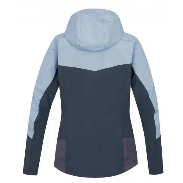  Ženska softshell jakna HANNAH PULLA PLAVA MAGLA/MORSKI PAS 