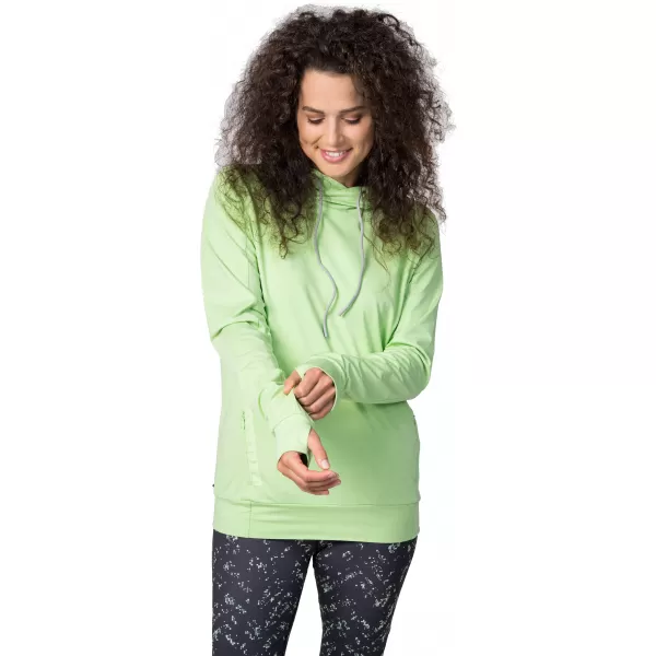  Ženski sweatshirt HANNAH VERNITA RAJSKI ZELENI MEL 