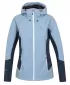 Ženska softshell jakna HANNAH PULLA MODRA MAGLA/TAMNI ŠKRILJEVAC