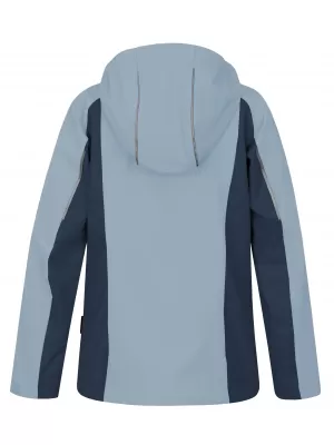 Softshell jakna za djevojčice HANNAH CAPRA JR PLAVA MAGLA/INSIGNIJA PLAVA