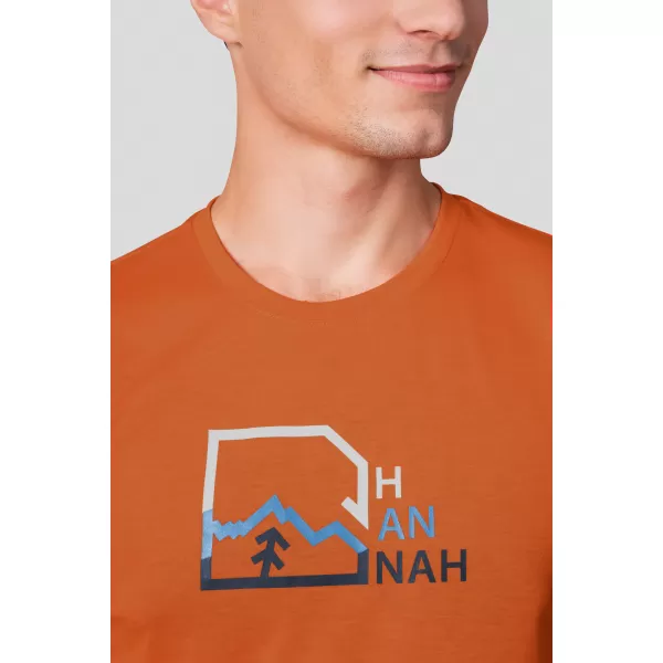  Muška majica kratkih rukava HANNAH BITE JAFFA NARANČA 